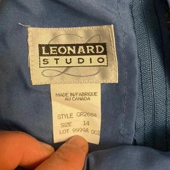 Wool & Acrylic blend winter skirt size 14 - Picture 8 of 10